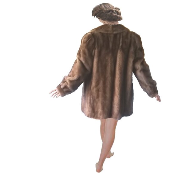 Mink Fur Coat - Picture 3 of 14